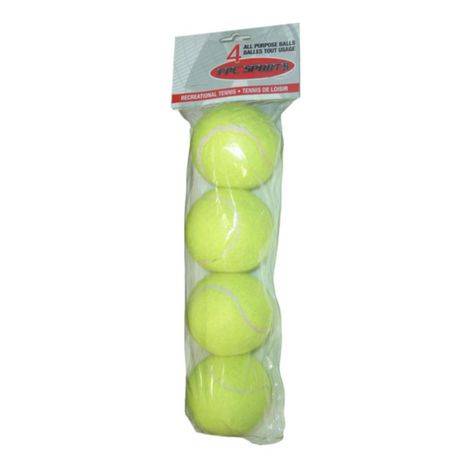 FPC Sport Paquet de 4 balles de tennis, #50304