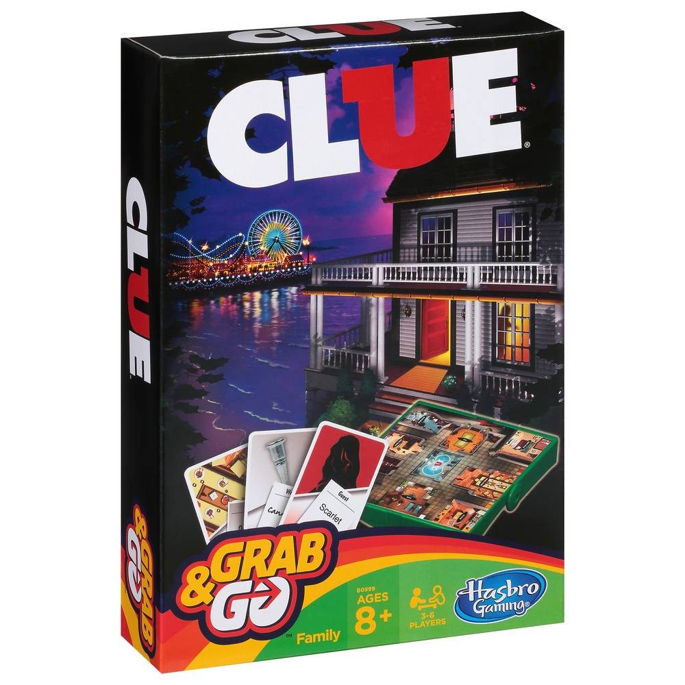 Hasbro Grab & Go Family Clue Gaming