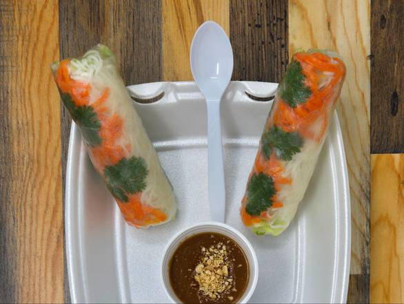 A7. Veggie Spring Rolls (2 pcs)