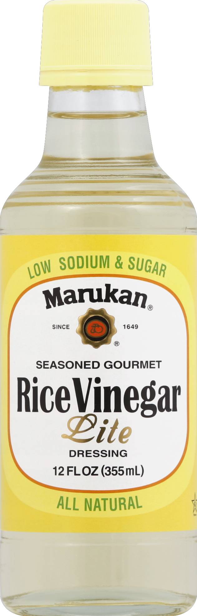 Marukan Seasoned Gourmet Lite Rice Vinegar (12 fl oz)