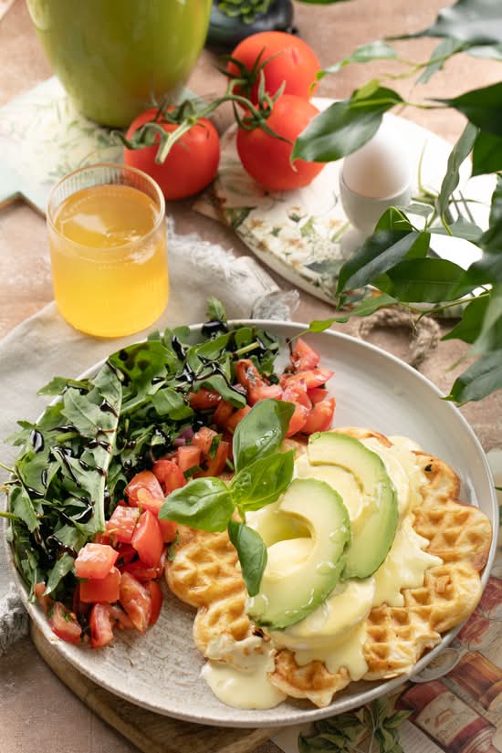 Pochiertes Ei mit Avocado