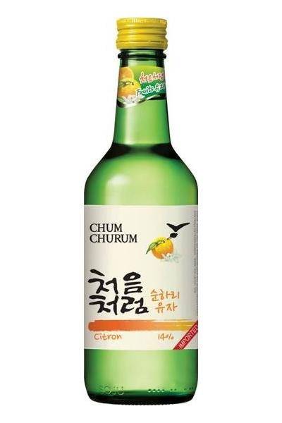 Soon Hari Citron Flavor Korean Soju (375 ml)