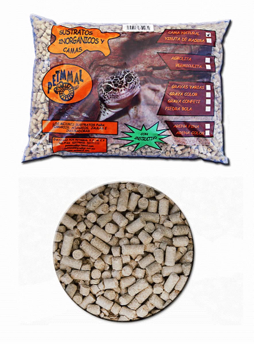 Petmmal sustrato cama natural para roedor