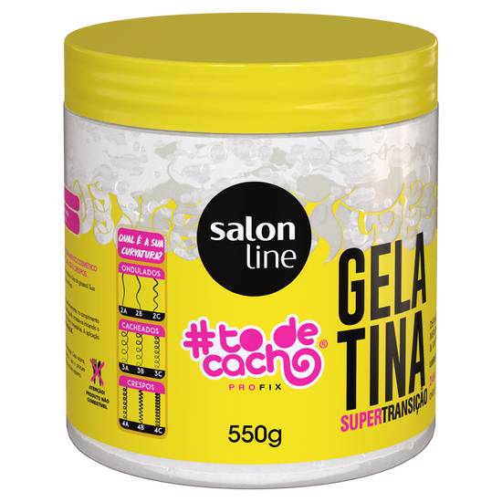 Salon line gelatina #todecacho super transição (550g)