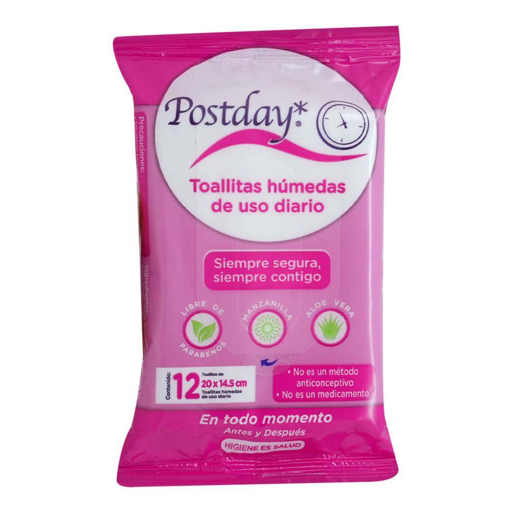 Ifa celtics toallitas íntimas postday (paquete 12 piezas)