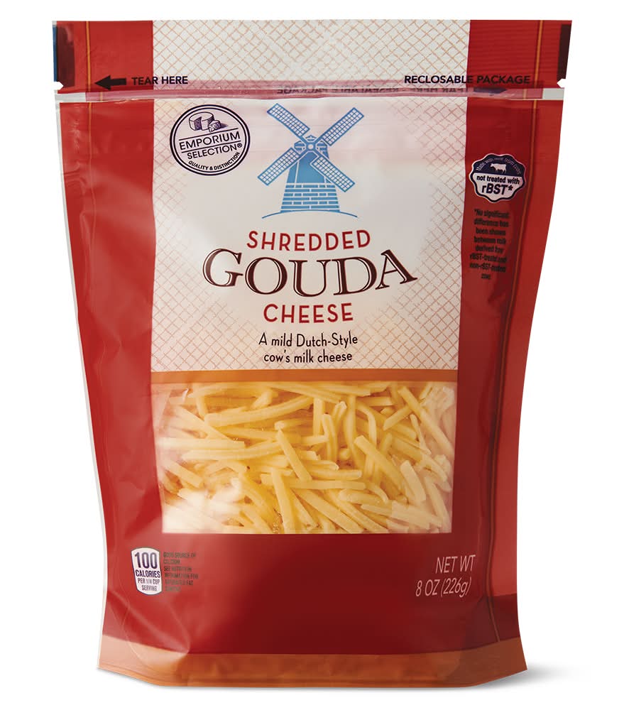 Emporium Selection Shredded Gouda Cheese (8 oz)