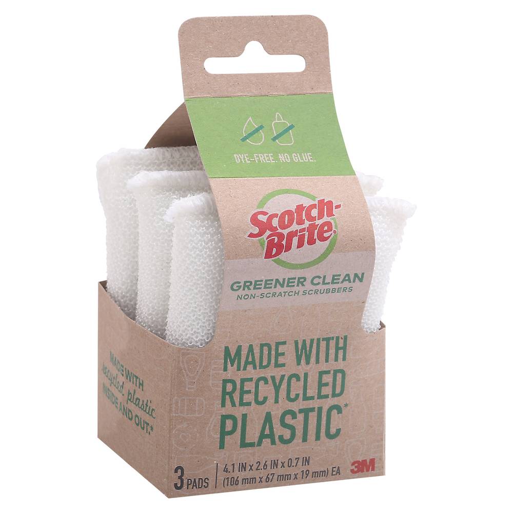 Scotch-Brite Greener Clean Non-Scratch Scrubbers