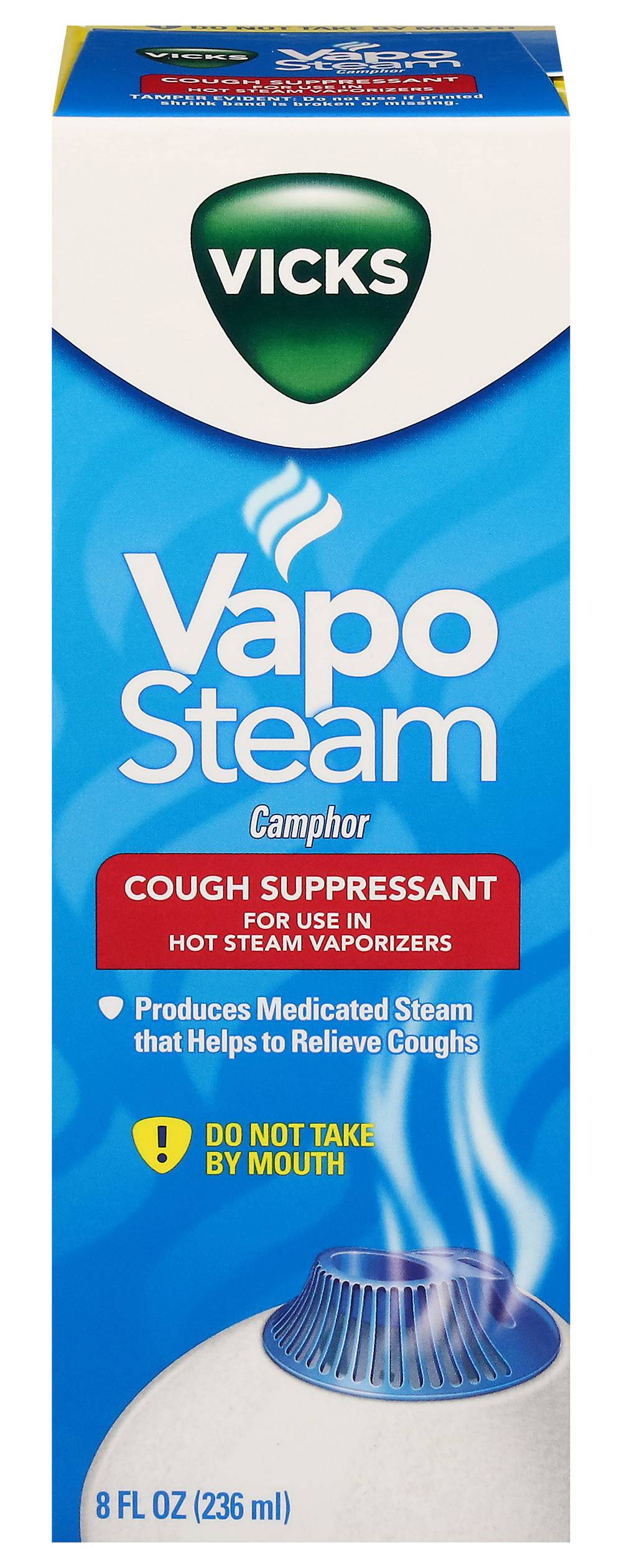 Vicks Vaposteam Camphor Cough Suppressant (8.3 oz)