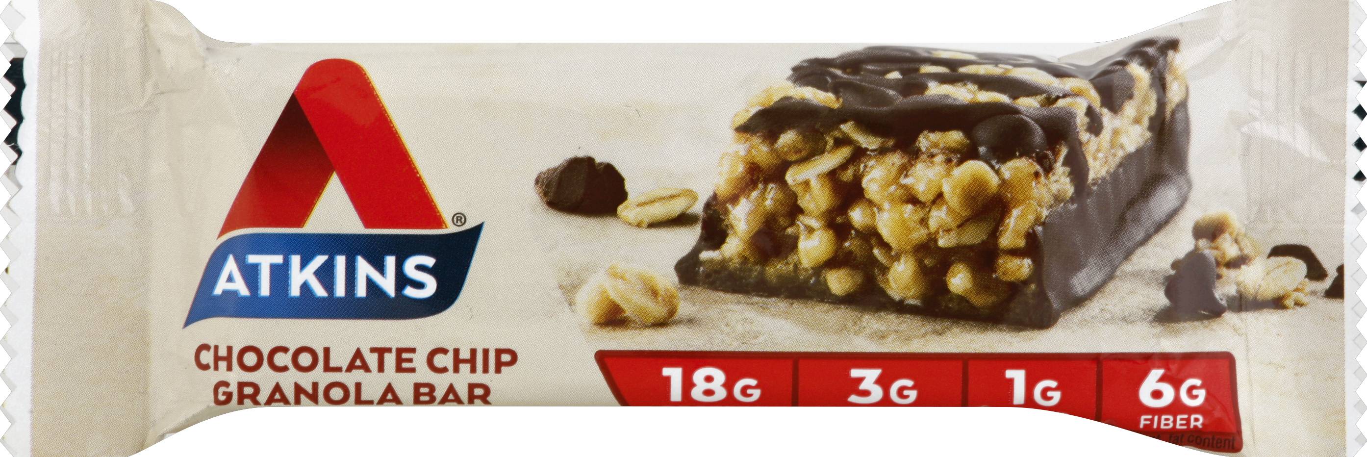 Atkins Protein-Rich Chocolate Chip Granola Bar Meal Bar (1.69 oz)