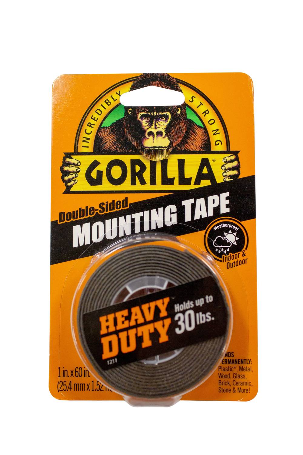 Gorilla Mountg Tape Black