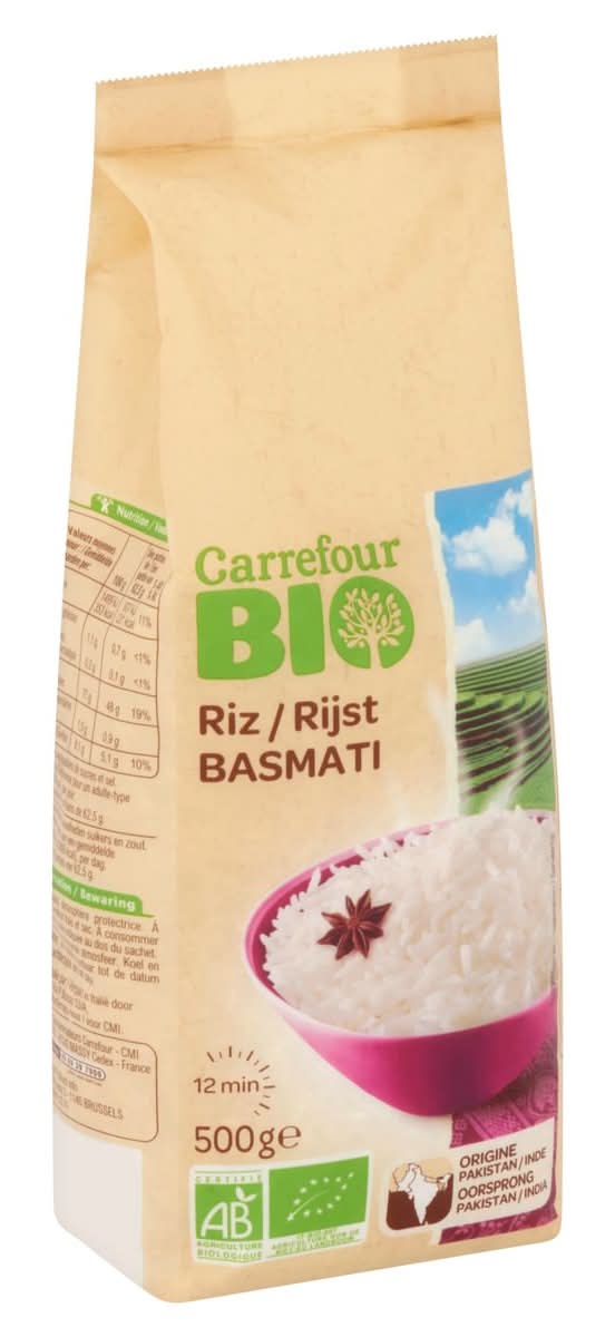 Carrefour Bio Riz Basmati 500 g