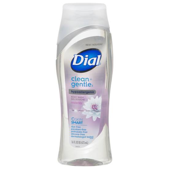 Dial Clean + Gentle Waterlily Body Wash