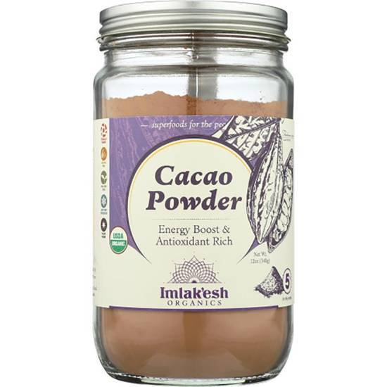 Imlakesh Organics Imlakesh Organics - Cacao Powder, 12oz (oz)