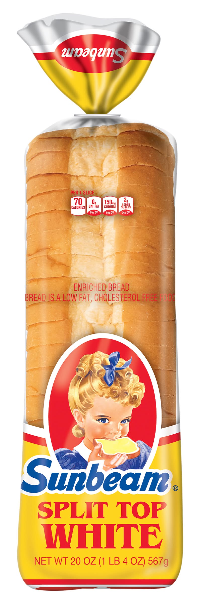 Sunbeam Split Top White Bread (20 oz)