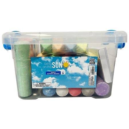 Bring on the Sun 3+ Ages Variety Colors Chalk Activity Bucket (35 ct)