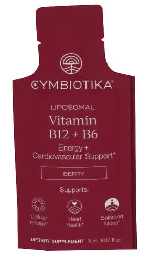 Cymbiotika Berry Liposomal Vitamin B12 + B6 Single