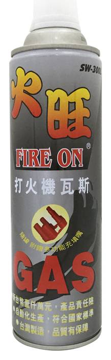 火旺打火機瓦斯罐 SW-300L <1Can罐 x 1 x 1Can罐>