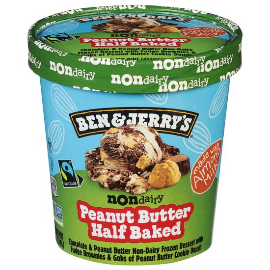 Ben & Jerry's Half Baked Non-Dairy Peanut Butter Frozen Dessert