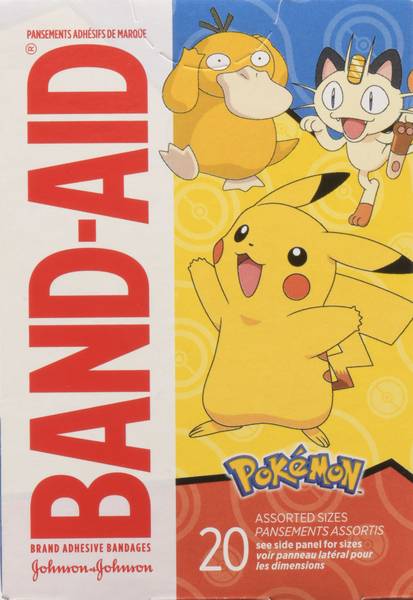 Band-Aid Pokemon Adhesive Bandages (20 ct)