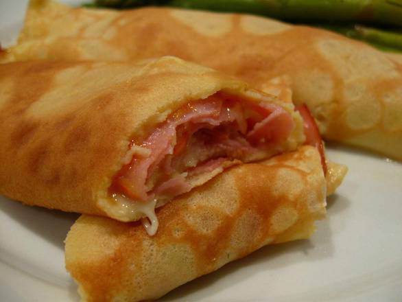Ham & Cheese Crepe