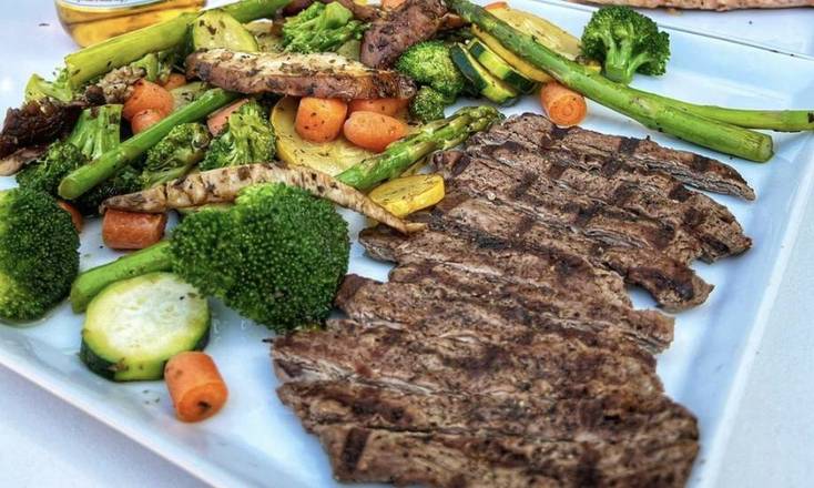 Grilled Filet Mignon Plate
