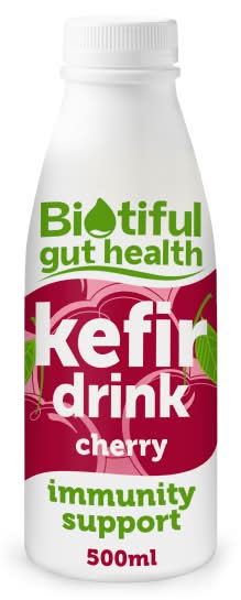 Biotiful Gut Health Cherry, Kefir Drink (500ml)