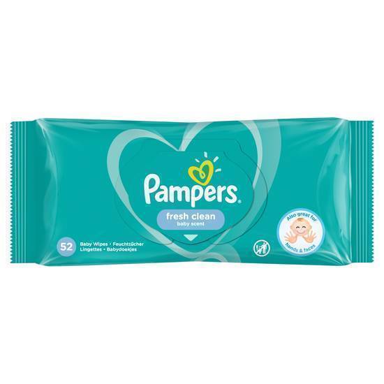 Pampers Scented Baby Wipes 52s