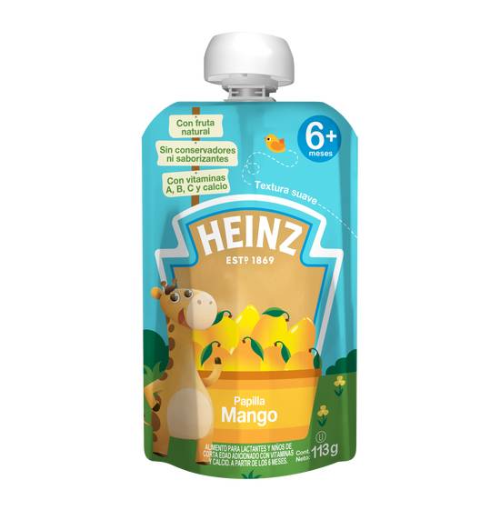 Heinz papilla mango (pouch 113 g)