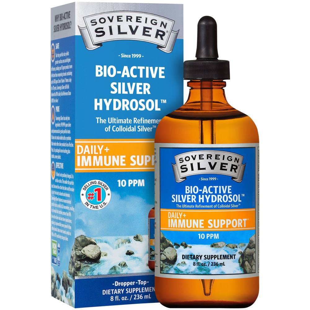 Silver Hydrosol 10 Ppm - (8 Fluid Ou Liquid)