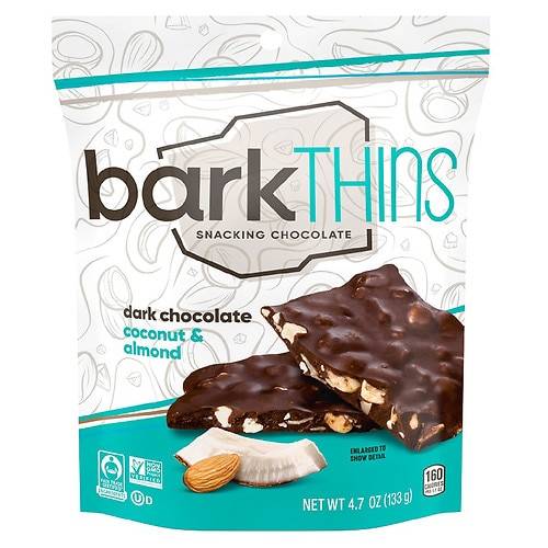BarkThins Dark Chocolate Coconut Almond - 4.7 OZ