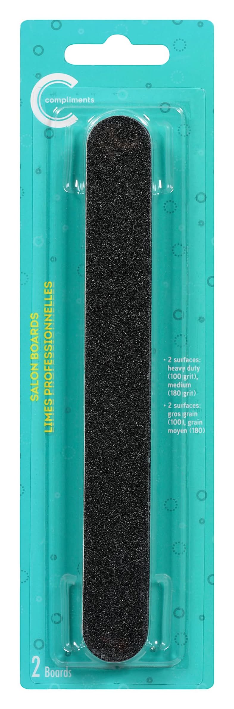 Compliments Black Salon Boards