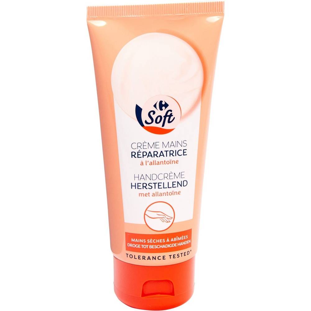 Carrefour Soft - Crème mains réparatrice (100 ml)