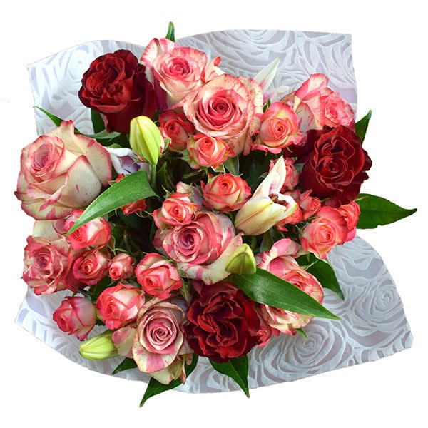 Wegmans Premium Rose & Lily Bouquet