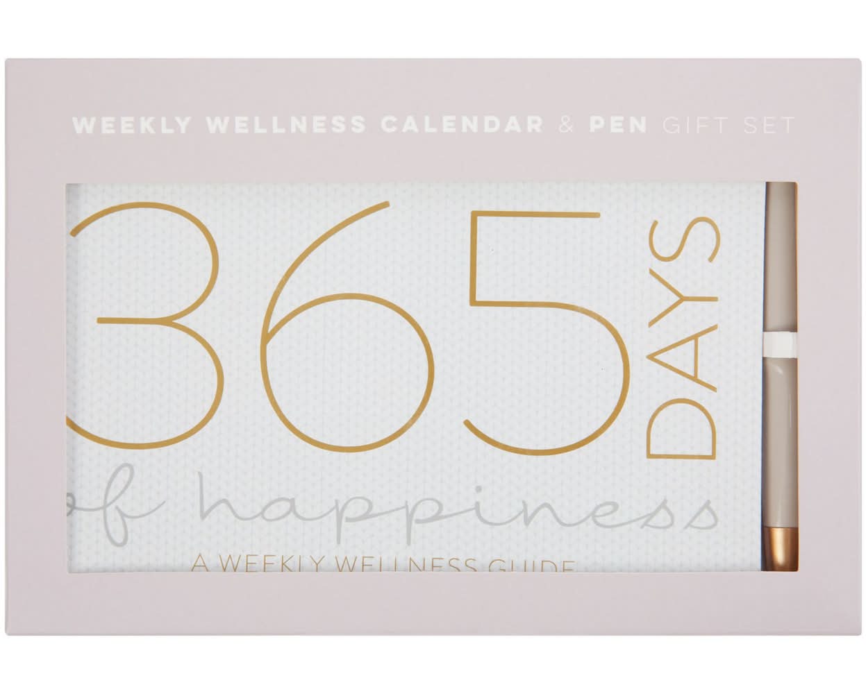 Markings Weekly Wellness Calendar and Pen Gift Set