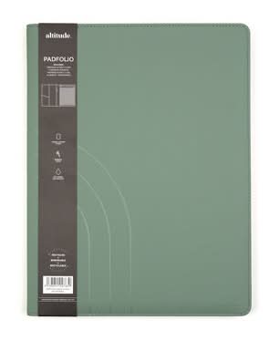 Altitude Padfolio Debossed Arch Dark Sage