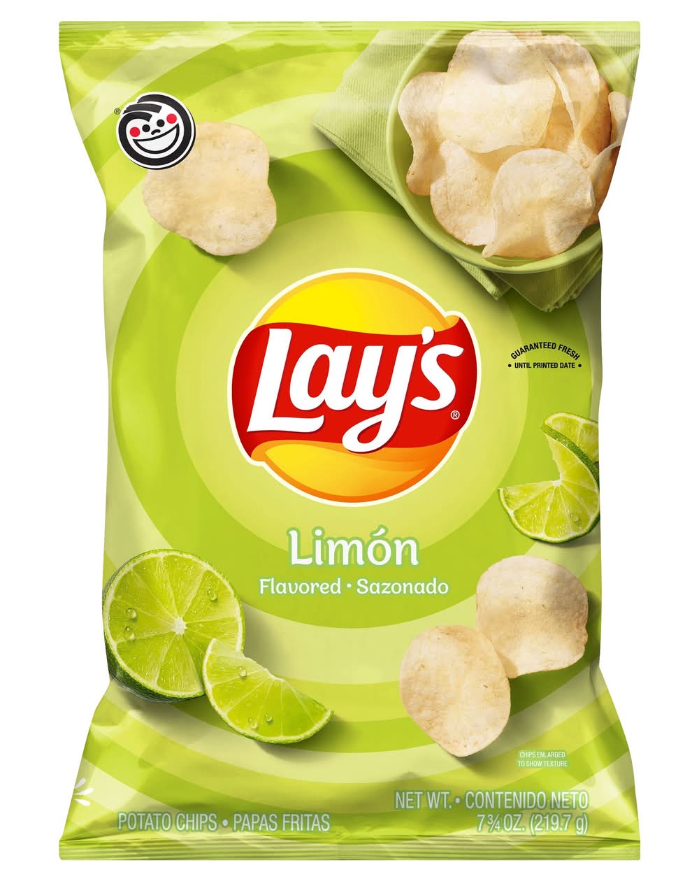 Lay's Flavored Potato Chips, Limon (7.75 oz)