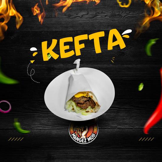 Menu sandwich Kefta