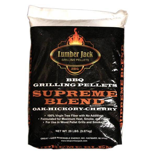 Lumber Jack Supreme Blend BBQ Grilling Pellets