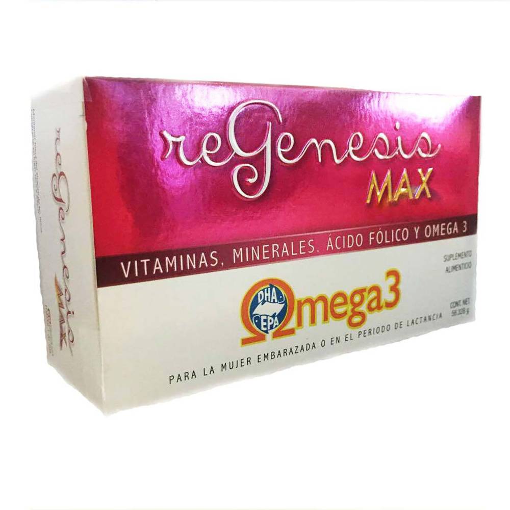 Regenesis · Multivitamínico prenatal cápsulas (30 un)