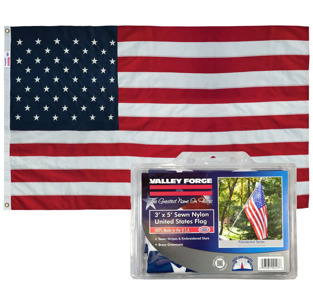 Valley Forge American Flag 36 In. H X 60 In. W