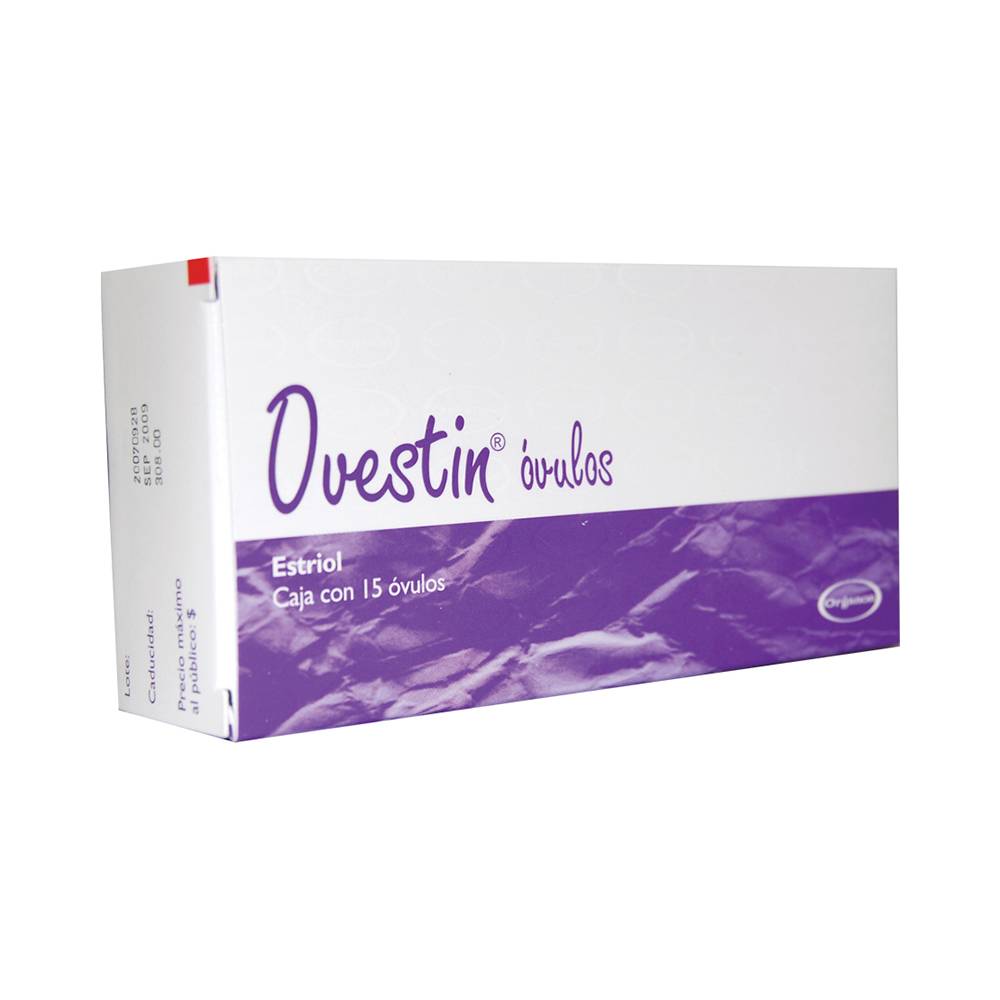 Aspen ovestin estriol óvulo 0.5 mg (15 piezas)