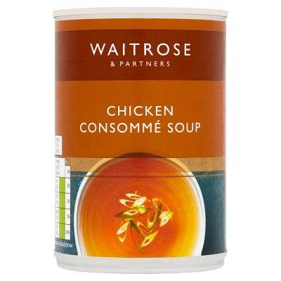 Waitrose Chicken Consommé Soup (400g)