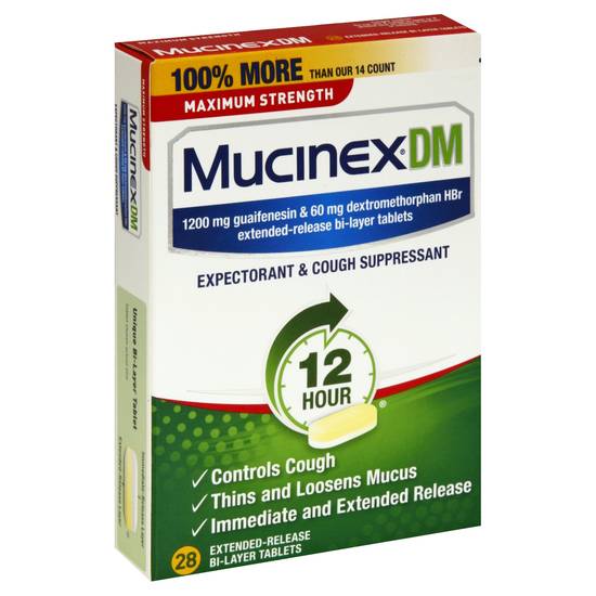 Mucinex Dm Expectorant & Cough Suppressant