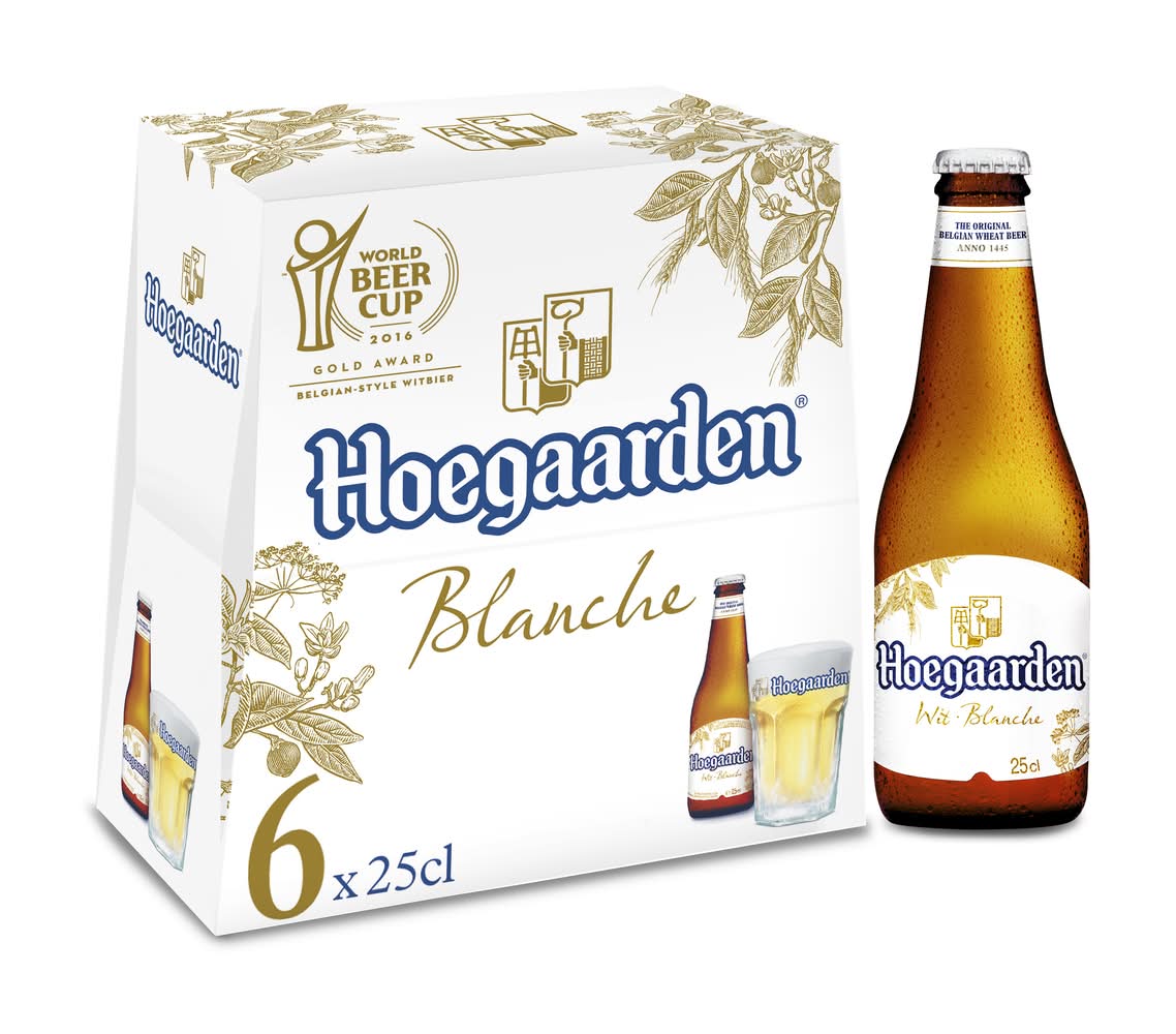 Hoegaarden - Bière blanche (6 x 250ml)