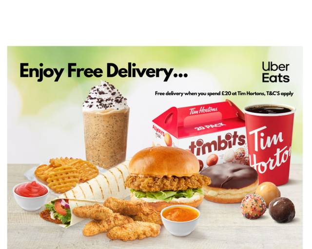 Tim Hortons - Paisley restaurant menu in Paisley - Order from Just Eat