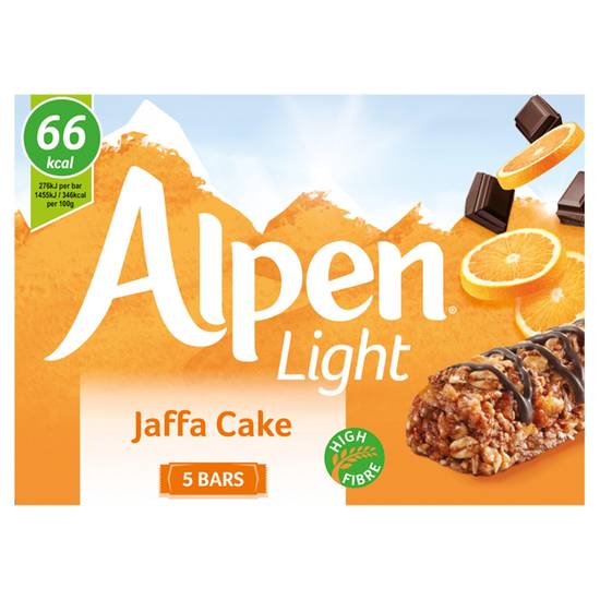 Alpen Light Jaffa Bars 5 Pack