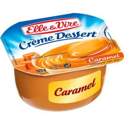 ELLE & VIRE Pudding Cream Caramelo