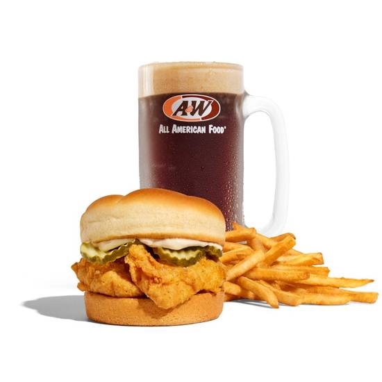 2pc Hand Breaded Chicken Tender Sandwich Combo