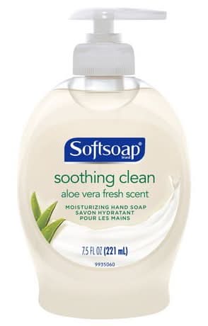Softsoap Soothing Clean Liquid Moisturizing Hand Soap, Aloe Vera Fresh (221 ml)