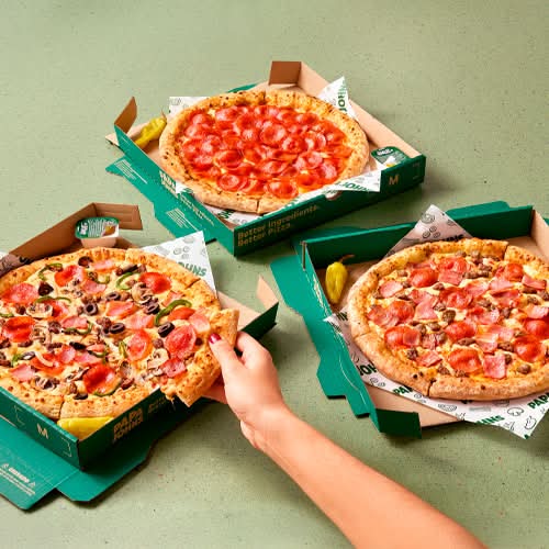 3 Pizzas Medianas